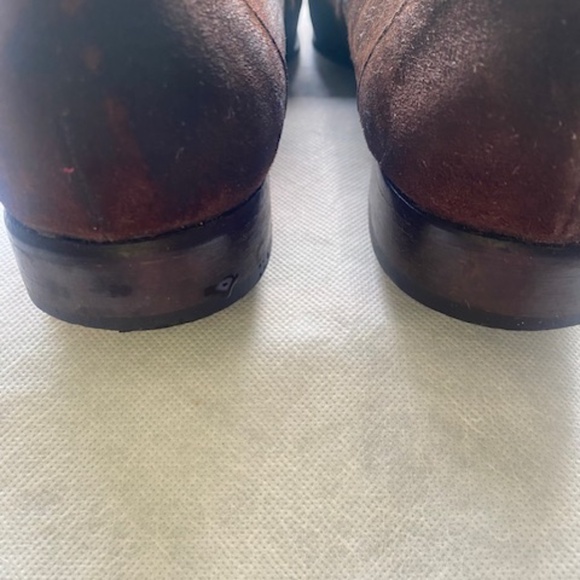 Joan Halpern Leather and Suede Loafer - Picture 8 of 10